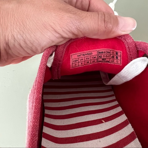 Vionic Hattie Red Sneakers size 7 - Picture 7 of 8